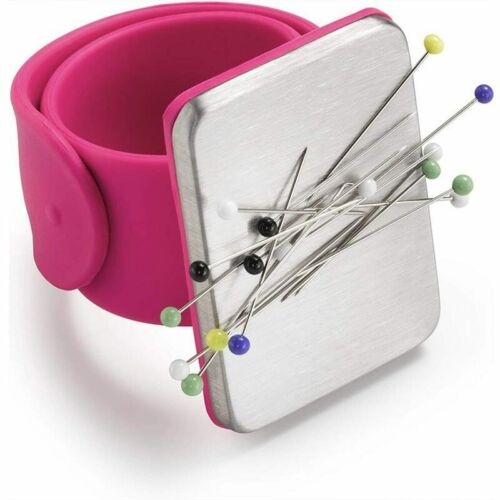 DIY Magnetic Sewing Tools Safety Pin Cushion Pin Storage Wrist Band Pin Holder
