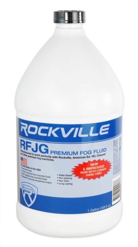 Rockville Rfjg Gallon Fog/smoke Juice Fluid For Chauvet American Dj Adj Machines