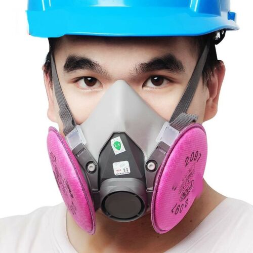 KOUKANG 6200+2097 Gas mask Suit Respirator Painting Spraying Face Size M