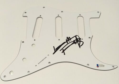 Keith Richards Signed Autographed Rolling Stones Strat Guitar Pick Guard Beckett