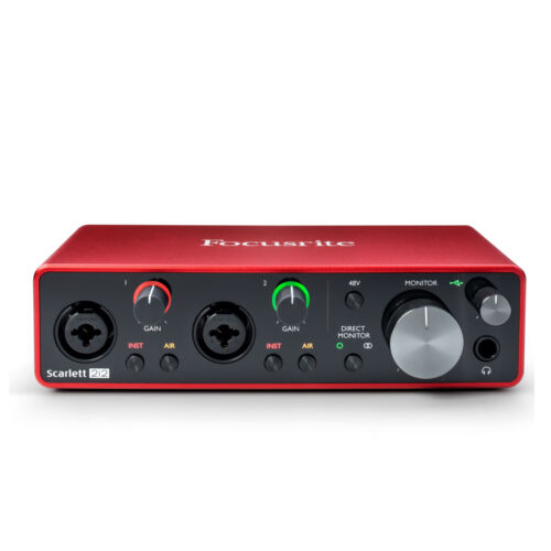 Focusrite Scarlett 2i2 2 In 2 Out Usb Audio Interface 3rd Generation
