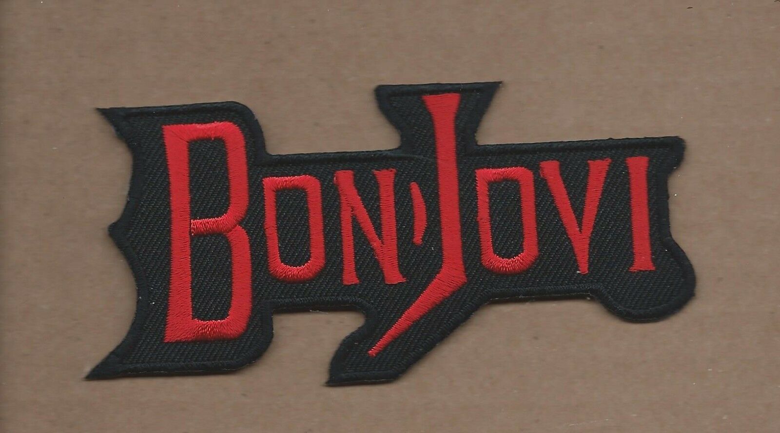 New 2 1/8 X 4 3/8 Inch Bon Jovi Iron On Patch Free Shipping