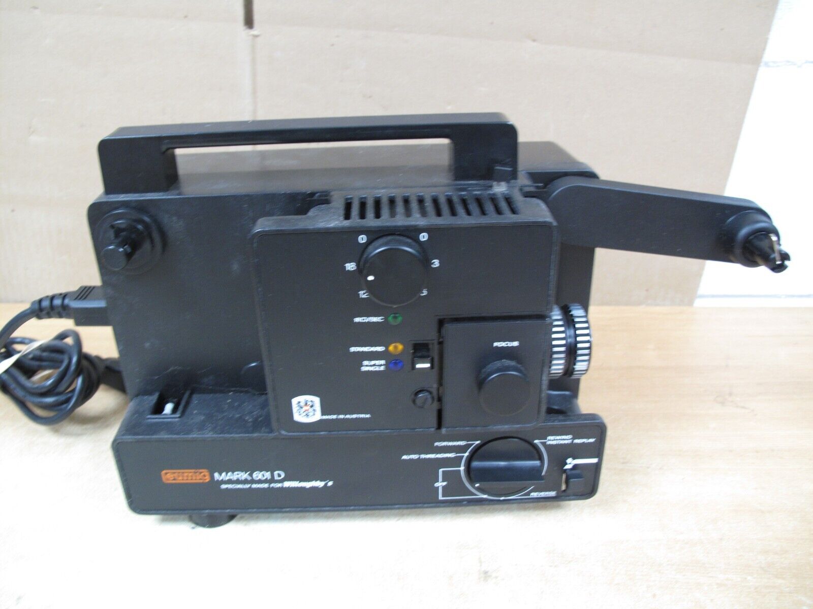 Eumig Mark 610D  8MM & Super 8MM Film Movie Projector