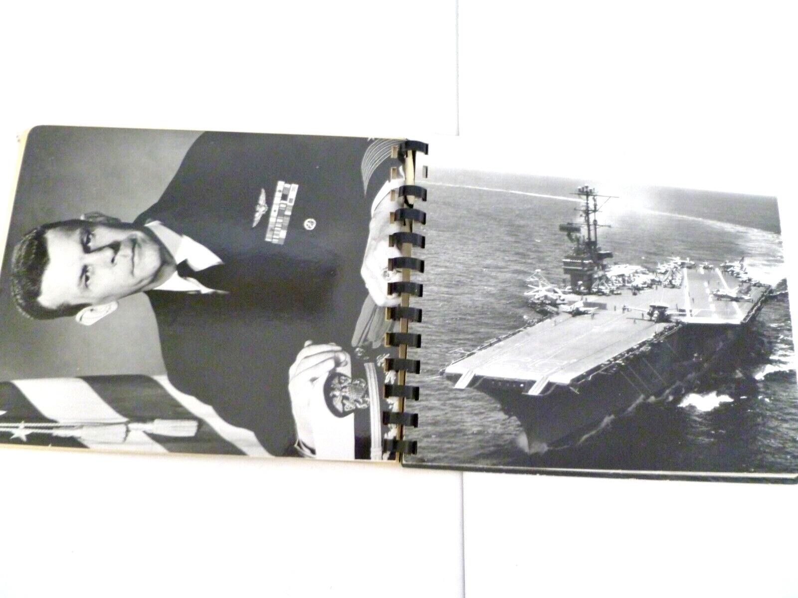 USN US NAVY SIGNED USS FORRESTAL CVA-59 SHIP MILITARY AIRCRAFT CARRIER BOOKLET