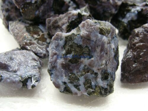 Natural Indigo Gabbro - 1000 Carat Lots - Gemstone Rough Rocks, Merlinite Stones