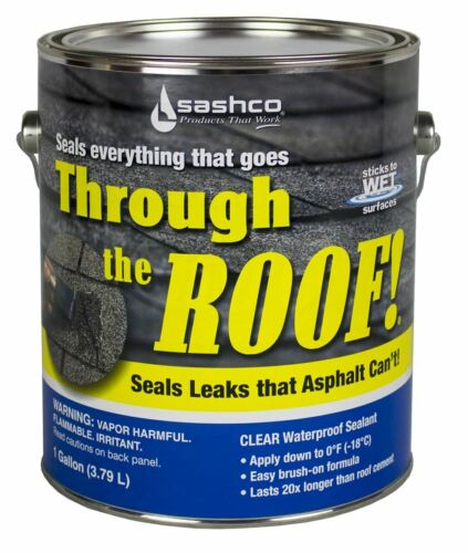 Sashco Through The Roof Roofing Sealant Gallon
