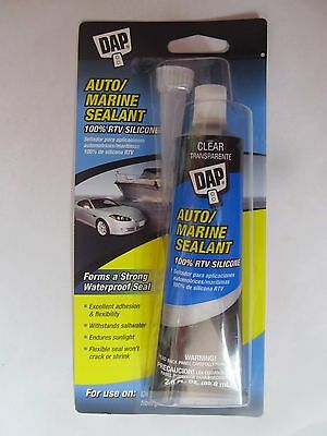 Dap Auto/marine Silicone Sealant Clear 2.8 Oz #00694