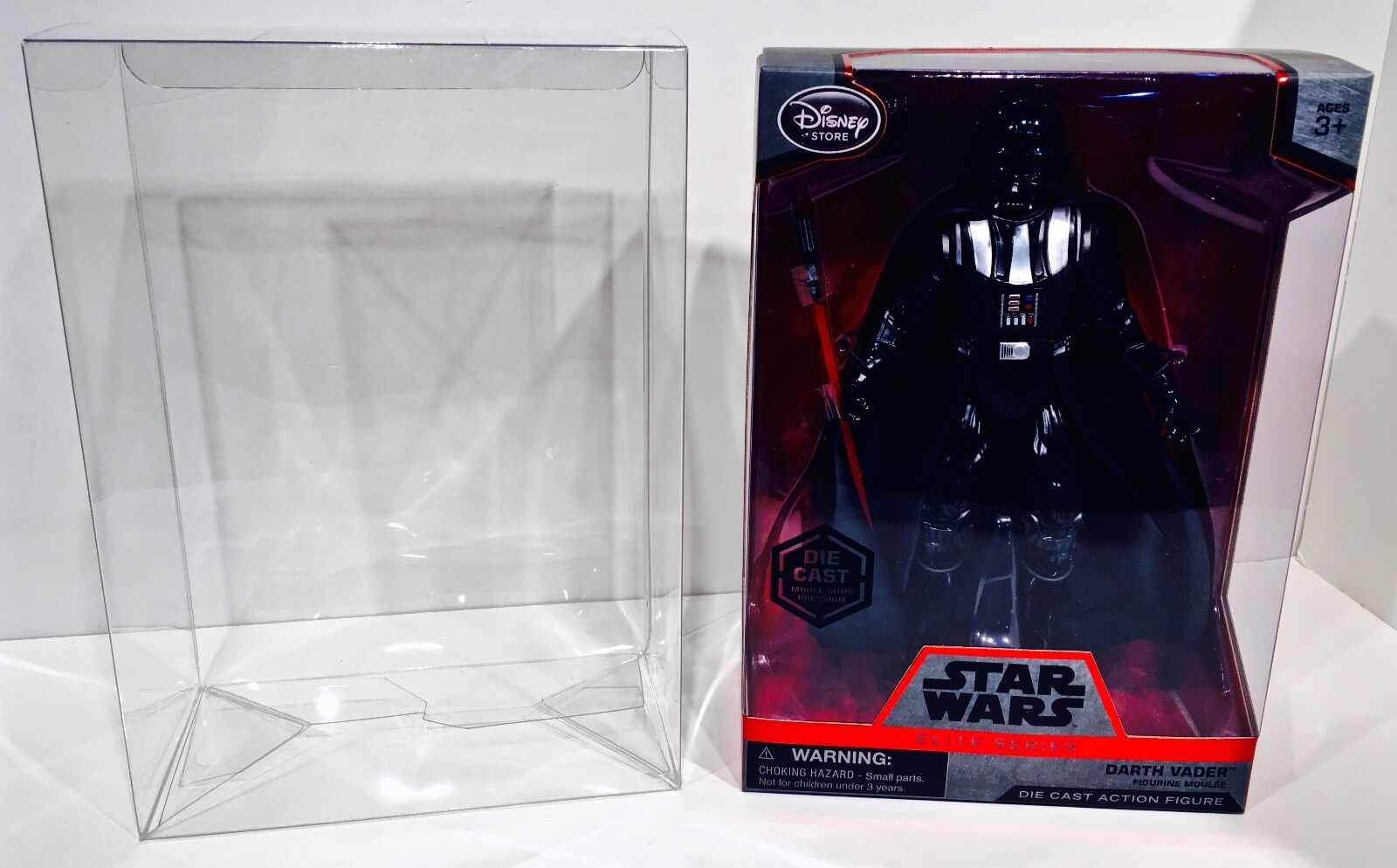 1 Box Protector For Disney Star Wars Elite Series 7" Figures Display Case Read!