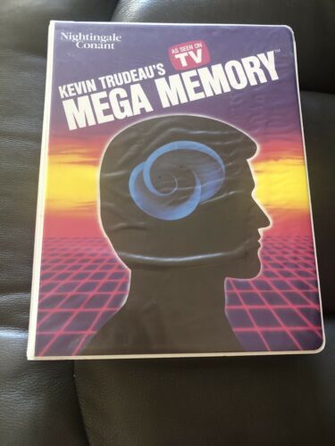 Kevin Trudeau’s Mega Memory Improve Your Memory 500% Or More 9 Cassettes Euc