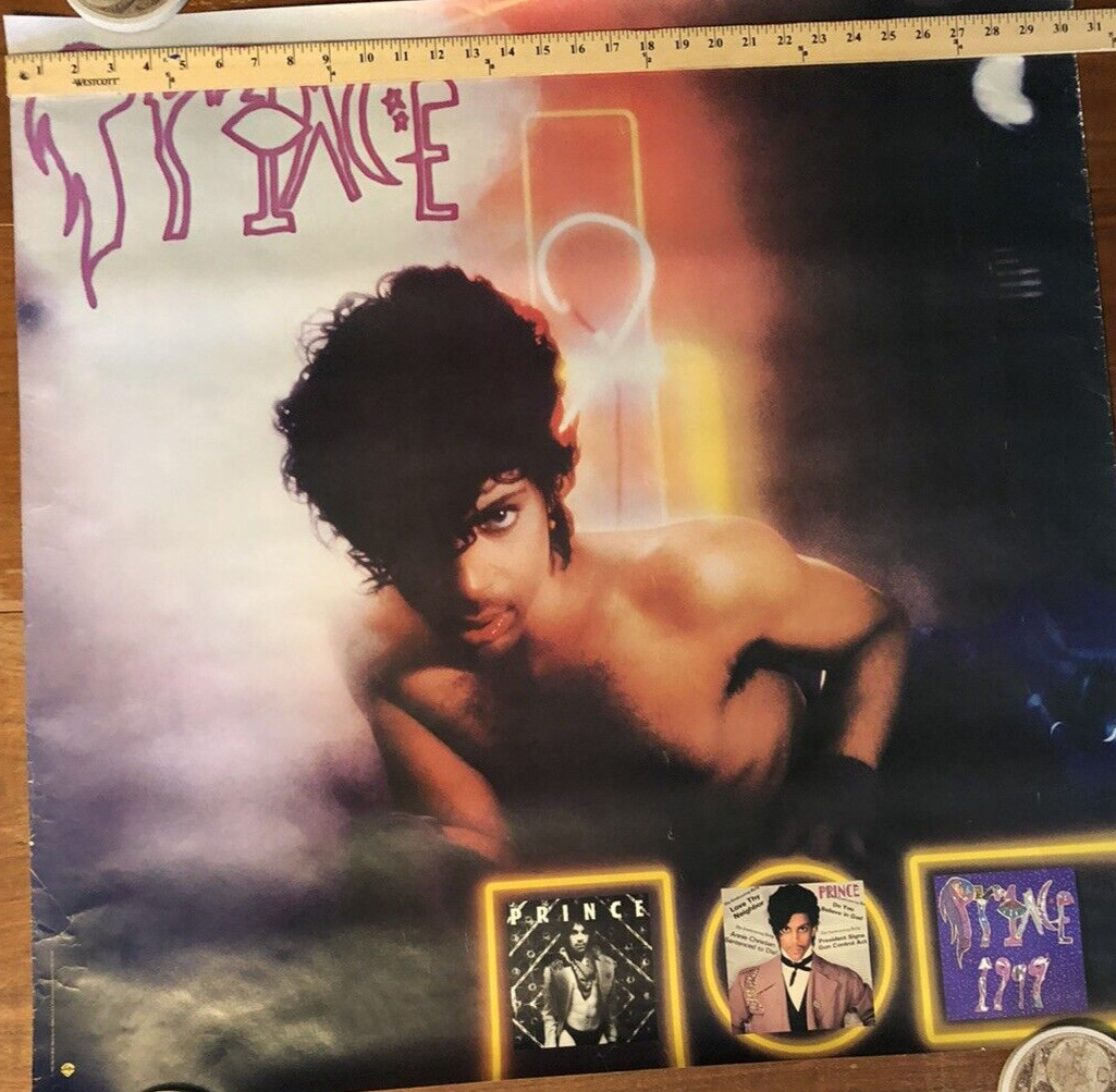 Prince Promo Poster 1983 - 1999 Promo - Great for Collectors