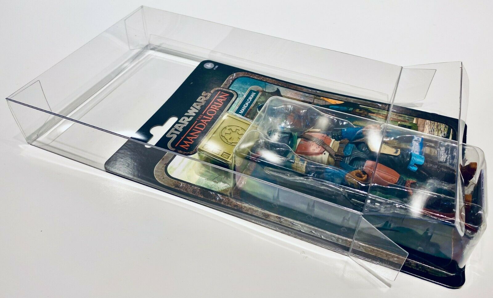 12 Box Protectors For Standard Star Wars Credit Collection Figures Please Read!!